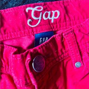 GAP Vivid Red Trousers